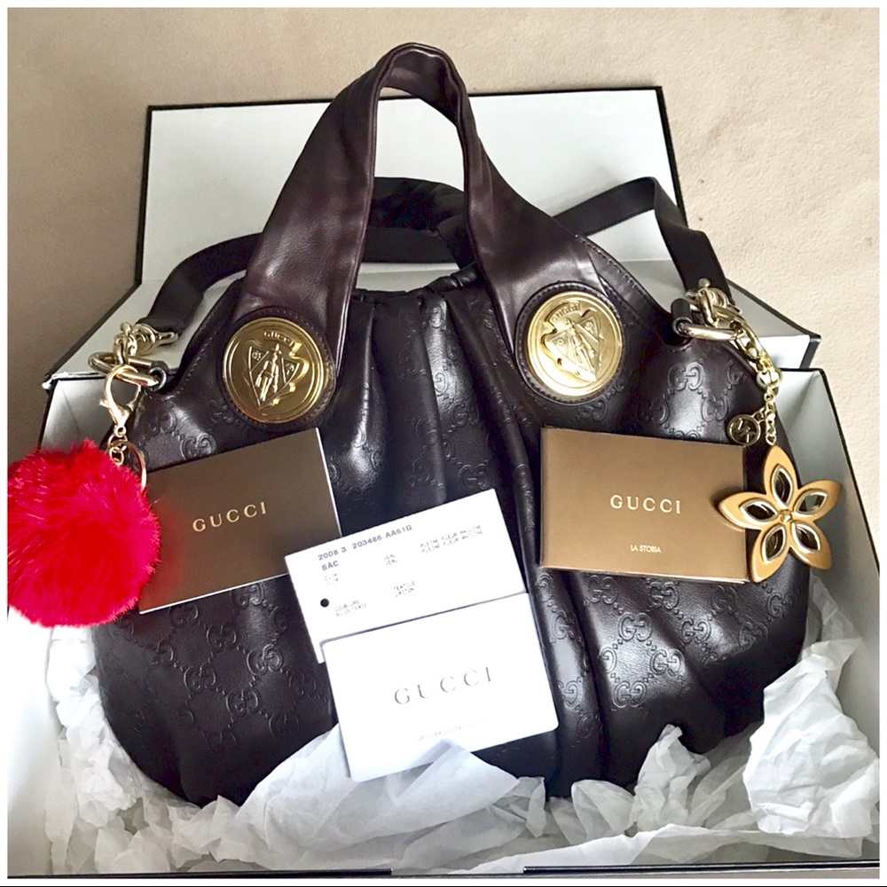 ❌❌SOLD❌❌ GUCCI GUCCISSIMA HYSTERIA HOBO - Picture 4 of 8
